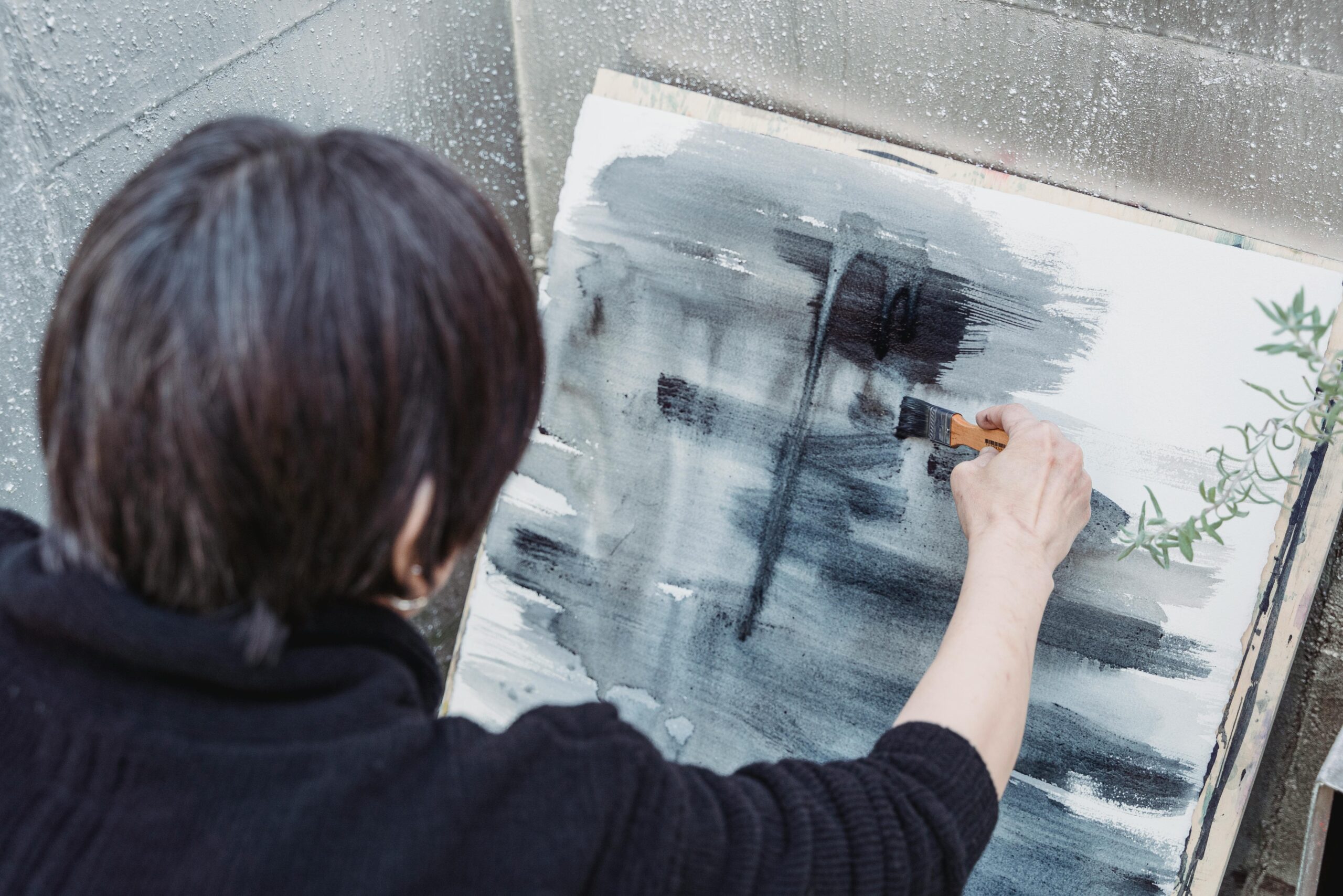 artist painting